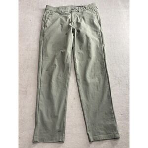 Lululemon ABC Pants Slim Fit 31x28 Khaki Polyester Recycled Polyester Mens